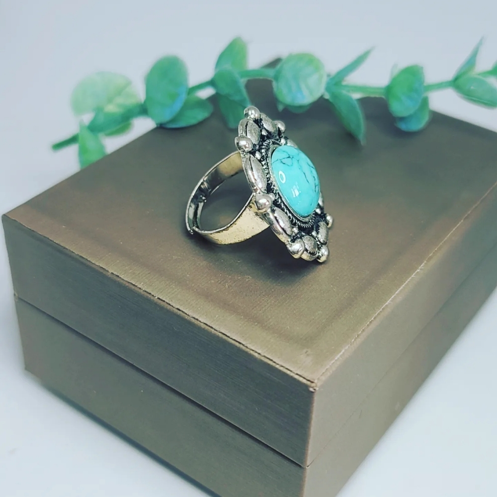 Turquoise color ring - Picture 3 of 4
